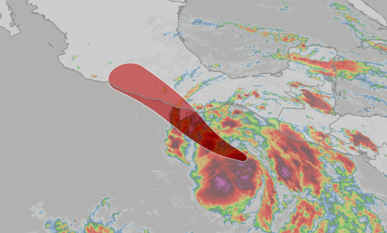 Erick in the Eastern Pacific is expected to strengthen quickly and form a hurricane to Mexico Erick in the Eastern Pacific is expected to strengthen quickly and form a hurricane to Mexico