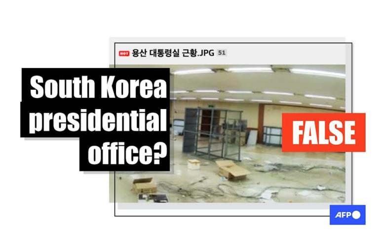 Old photos of abandoned workplaces misrepresent the transition of S. South Korea’s presidential office Old photos of abandoned workplaces misrepresent the transition of S. South Korea’s presidential office
