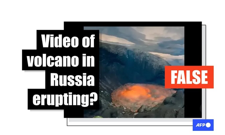 Clips show Fagradalsfjall eruption in Iceland in 2021, not Russian volcano Clips show Fagradalsfjall eruption in Iceland in 2021, not Russian volcano