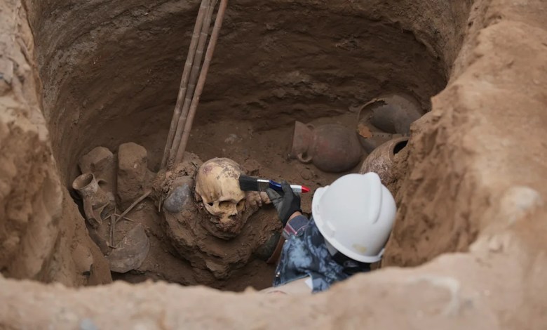 Utility worker who excavated the former incan grave in Peru has 1,000-year-old body Utility worker who excavated the former incan grave in Peru has 1,000-year-old body