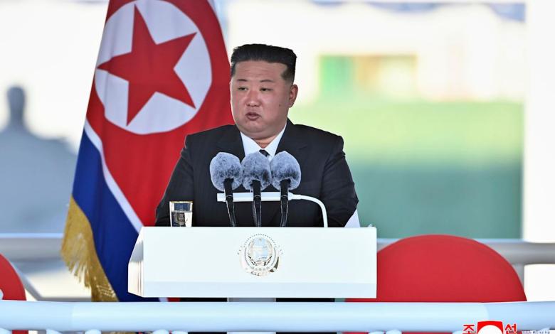 New North Korean warship attended by Kim Jong-un was destroyed at its launch ceremony New North Korean warship attended by Kim Jong-un was destroyed at its launch ceremony