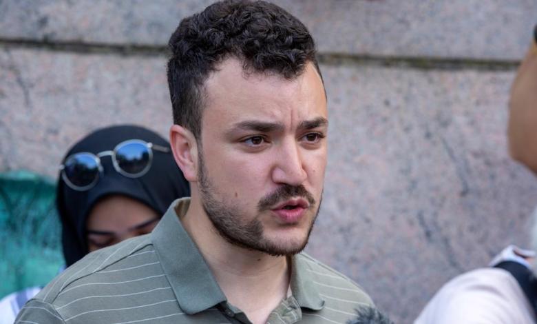 Detained Colombian activist's wife says her husband has been denied release due to the birth of his son Detained Colombian activist's wife says her husband has been denied release due to the birth of his son
