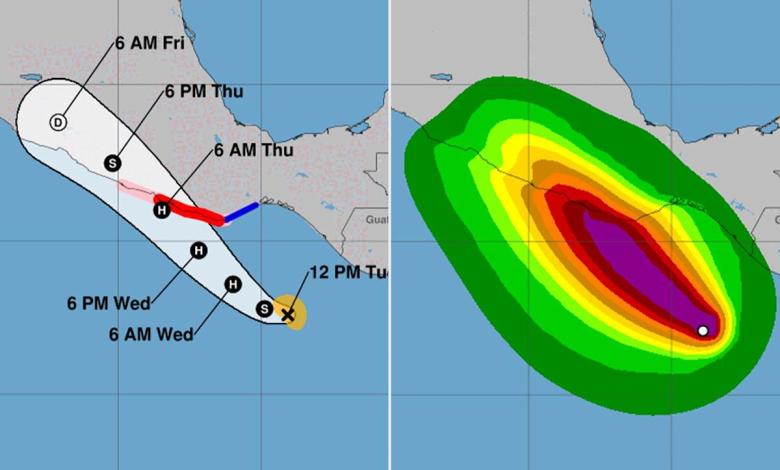 Tropical storm Erick formed and will soon become the main hurricane. Where is it? Tropical storm Erick formed and will soon become the main hurricane. Where is it?