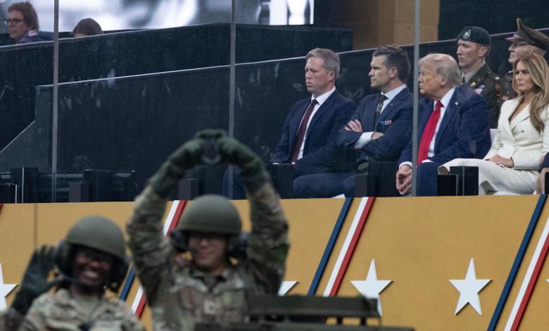 Trump wants a military scene. Instead, he received history lessons. Trump wants a military scene. Instead, he received history lessons.