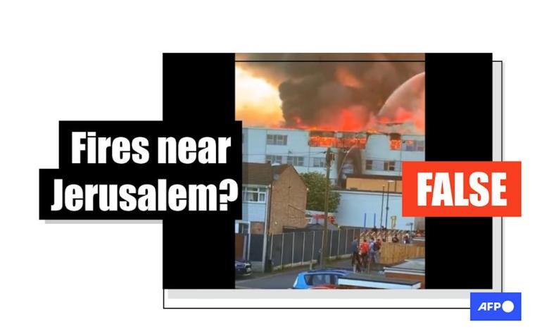 Video of the Great Fire in England distorts Israeli wildfires Video of the Great Fire in England distorts Israeli wildfires