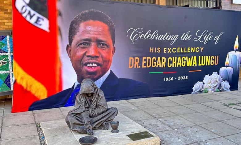The funeral of former Zambia president in South Africa ceased at the last minute The funeral of former Zambia president in South Africa ceased at the last minute