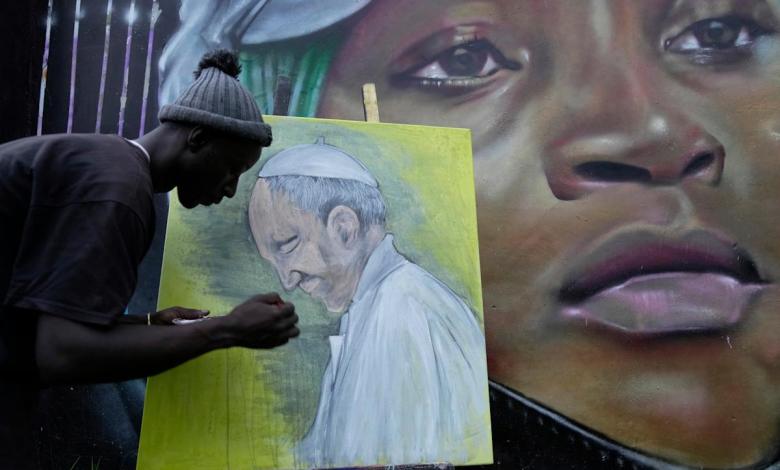 Africans say the black pope would be happy. But they are not very hopeful Africans say the black pope would be happy. But they are not very hopeful