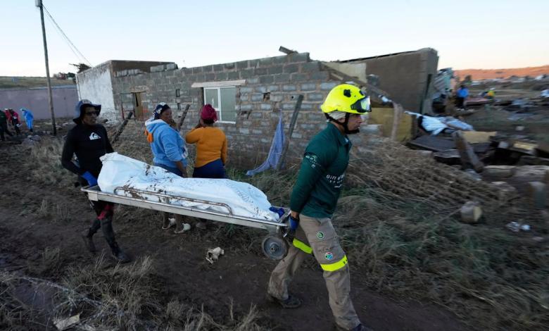 South Africa declares national disaster as flood deaths rise to 92 South Africa declares national disaster as flood deaths rise to 92