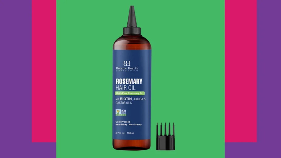 This Rosemary Hair Oil Works Wonders for Thinning Hair — Now Just $13 for October Prime Day!