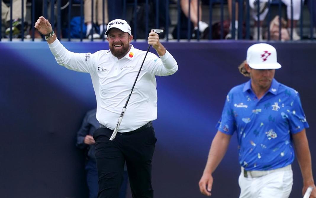 Shane Lowry leads after second round of British Open with Daniel Brown and Justin Rose trailing
