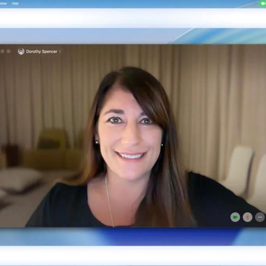 The next macOS update can turn your screen into a ring light The next macOS update can turn your screen into a ring light
