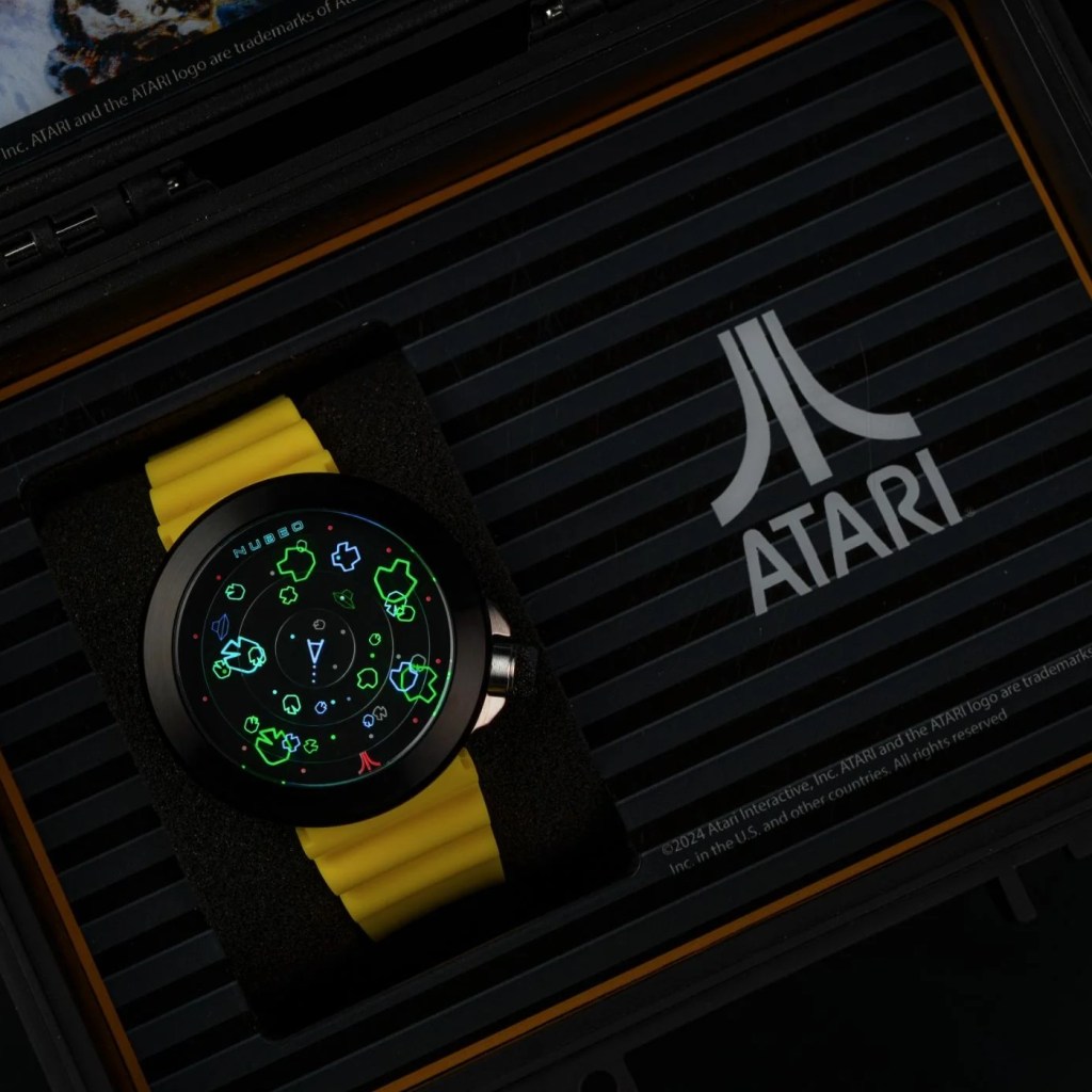 Good luck figuring out what time it is on this cool Asteroids watch Good luck figuring out what time it is on this cool Asteroids watch