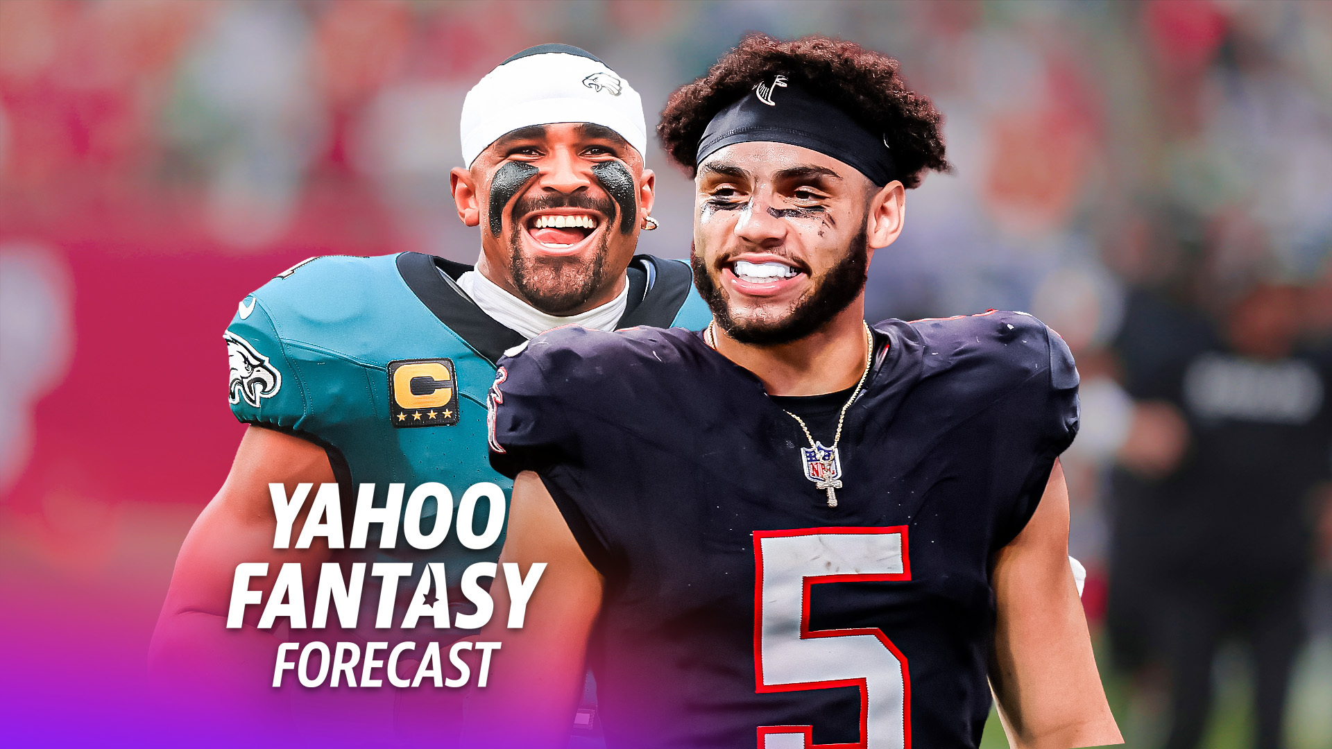 It’s another edition of Data Dump on the Yahoo Fantasy Forecast as we make the pivot from Week 4 to Week 5 in the NFL. Ray Garvin joins Matt Harmon to share 10 data points you need to know for this upcoming week. The two dive into some major red flags for Jalen Hurts and the Eagles passing game and a few top-end WRs that might have breakout games pretty soon.