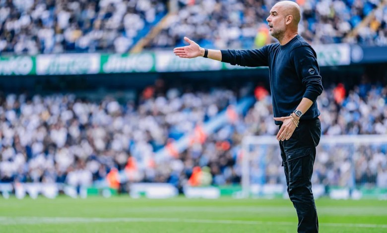 Guardiol starts as City make six changes Guardiol starts as City make six changes