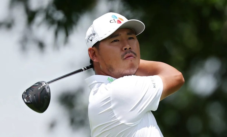 Si Woo Kim just missed shooting a 59 in the CJ CUP Byron Nelson Round 2 Si Woo Kim just missed shooting a 59 in the CJ CUP Byron Nelson Round 2
