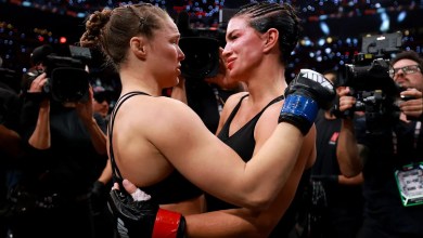 ‘My heart is heavy’: Gina Carano releases first comments after stunning 17-second loss to Ronda Rousey ‘My heart is heavy’: Gina Carano releases first comments after stunning 17-second loss to Ronda Rousey
