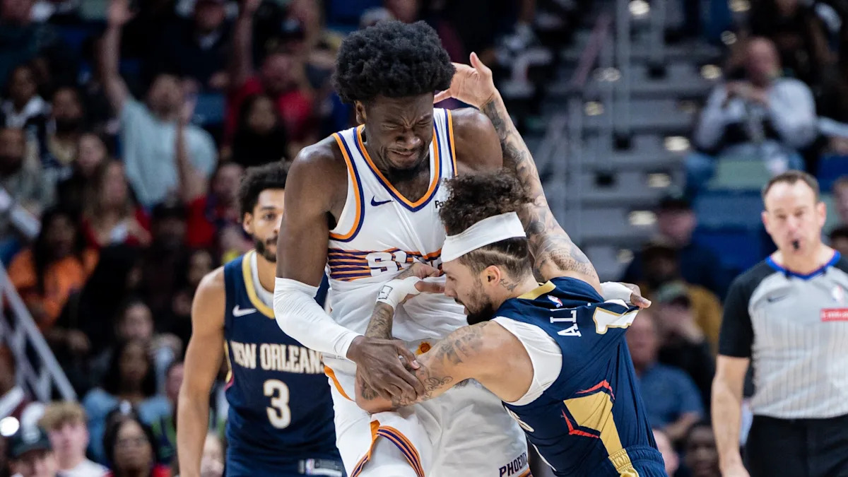 Pelicans’ Jose Alvarado suspended two games, Suns’ Mark Williams one for fight Pelicans’ Jose Alvarado suspended two games, Suns’ Mark Williams one for fight