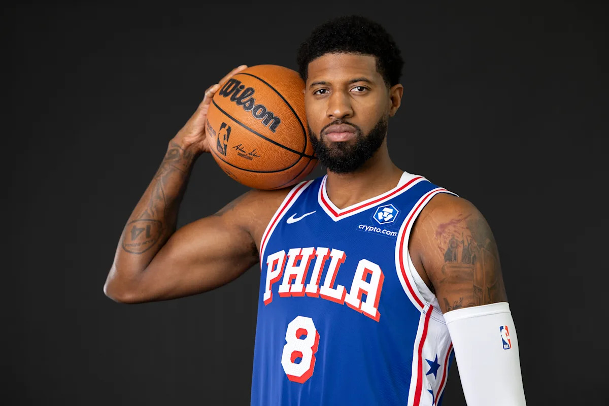 76ers forward Paul George set to make his season debut Monday against the Clippers 76ers forward Paul George set to make his season debut Monday against the Clippers