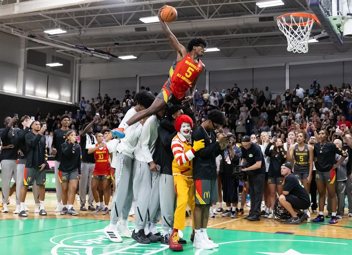 Alabama basketball commit Jaxon Richardson shows out at McDonald’s game Alabama basketball commit Jaxon Richardson shows out at McDonald’s game