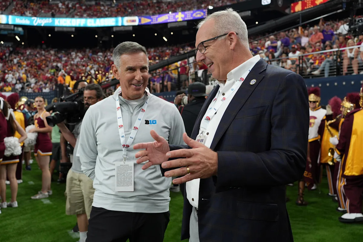 With push for 24-team CFP field ramping up, Greg Sankey and SEC holding fast against it With push for 24-team CFP field ramping up, Greg Sankey and SEC holding fast against it