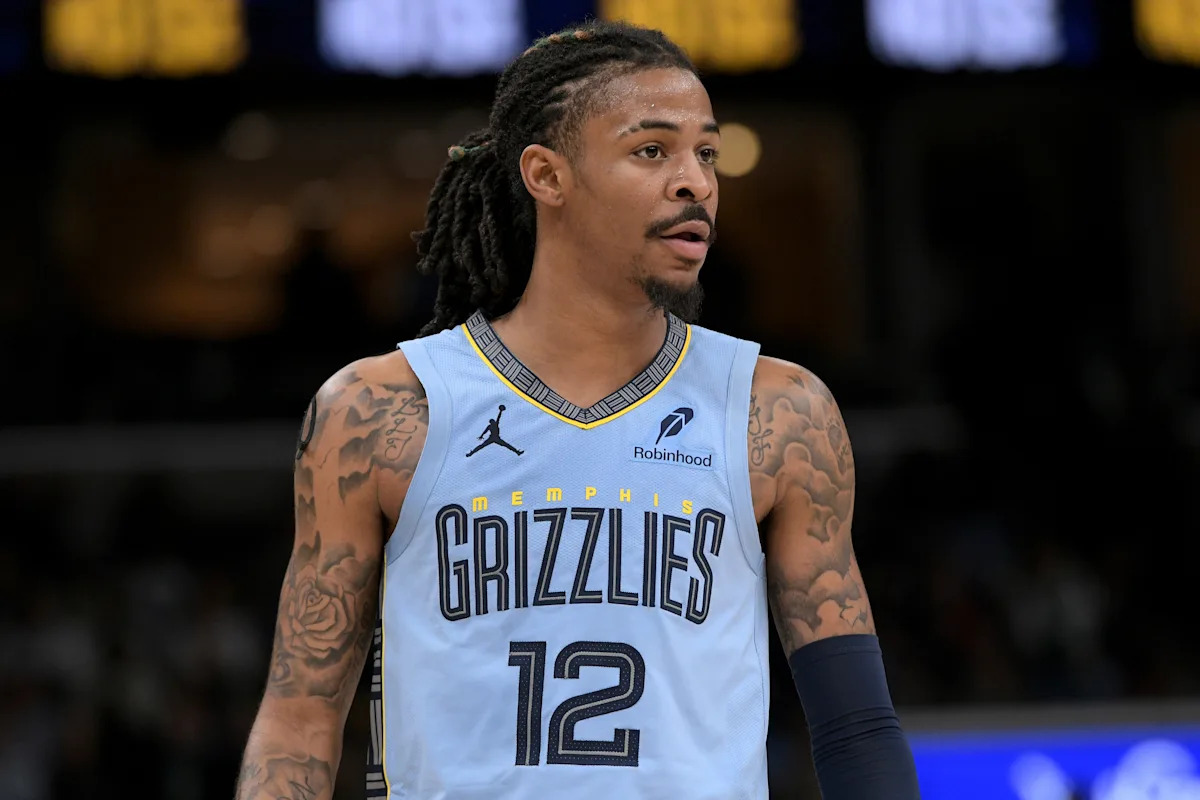 Ja Morant breaks out finger guns again after reportedly receiving warning from NBA Ja Morant breaks out finger guns again after reportedly receiving warning from NBA