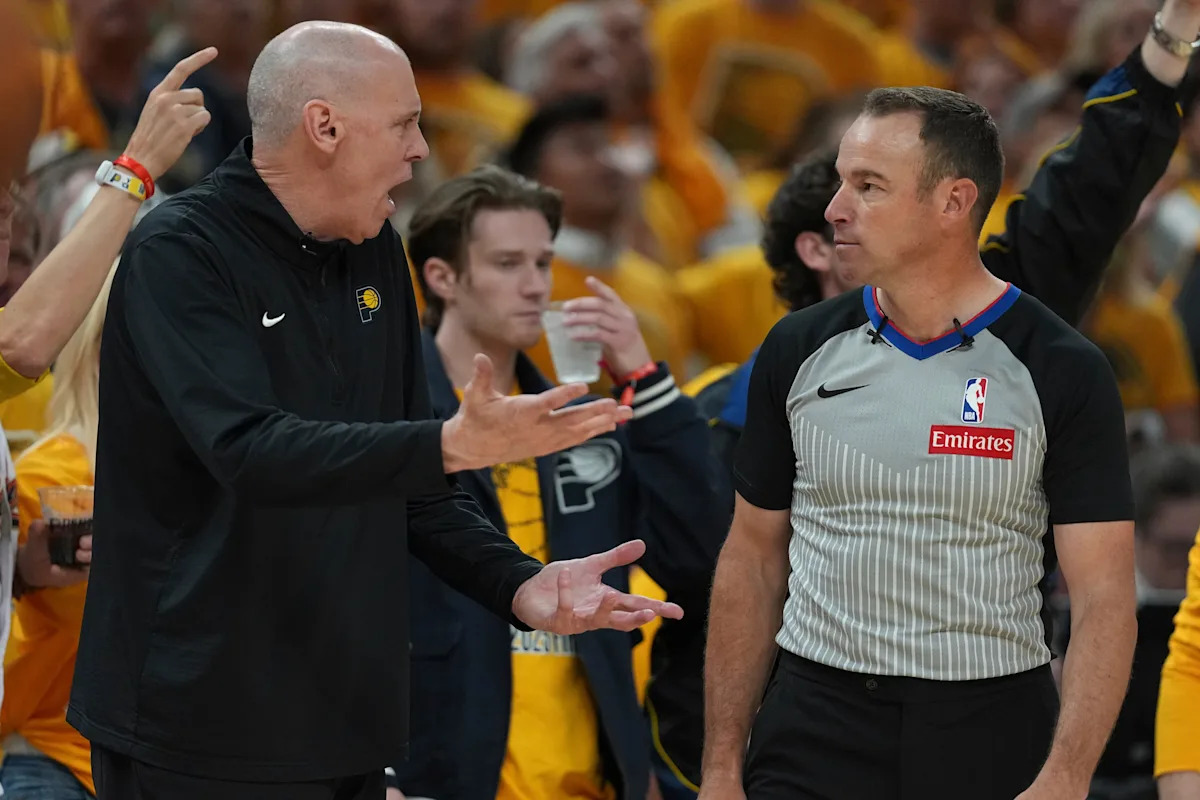 Pacers vs. Thunder NBA Finals: Indiana coach Rick Carlisle calls criticism of referee Scott Foster “awful,” “stupid” Pacers vs. Thunder NBA Finals: Indiana coach Rick Carlisle calls criticism of referee Scott Foster “awful,” “stupid”