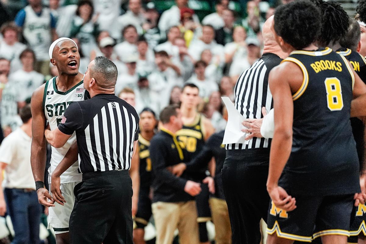 How ‘The Shove’ to protect ‘The Kiss’ defines Michigan State basketball tenacity, loyalty How ‘The Shove’ to protect ‘The Kiss’ defines Michigan State basketball tenacity, loyalty