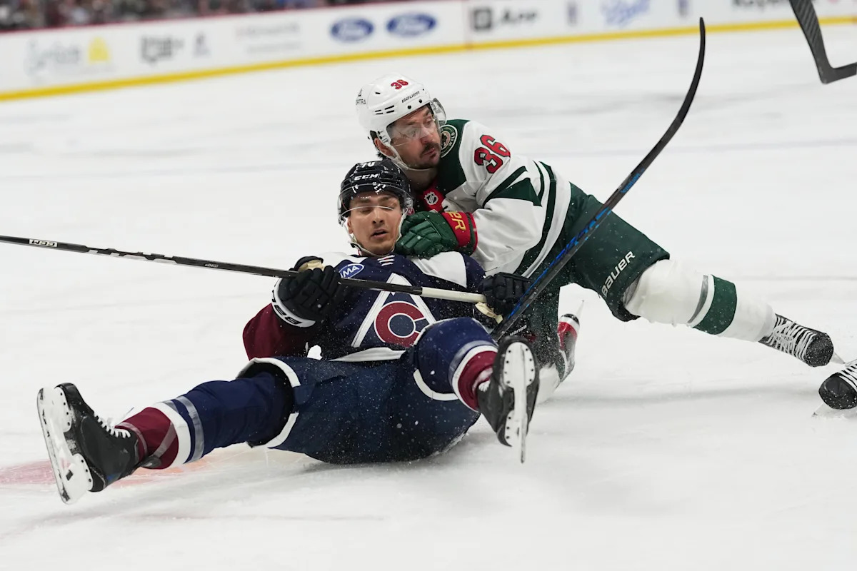 U.S. Olympian Matt Boldy has 2 goals and 2 assists in Wild’s 5-2 win over Avs U.S. Olympian Matt Boldy has 2 goals and 2 assists in Wild’s 5-2 win over Avs