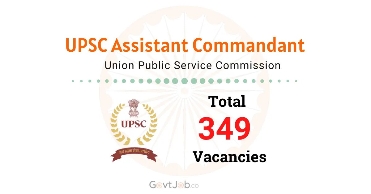 UPSC CAPF Assistant Commandant Examination, 2026. UPSC CAPF Assistant Commandant Examination, 2026.
