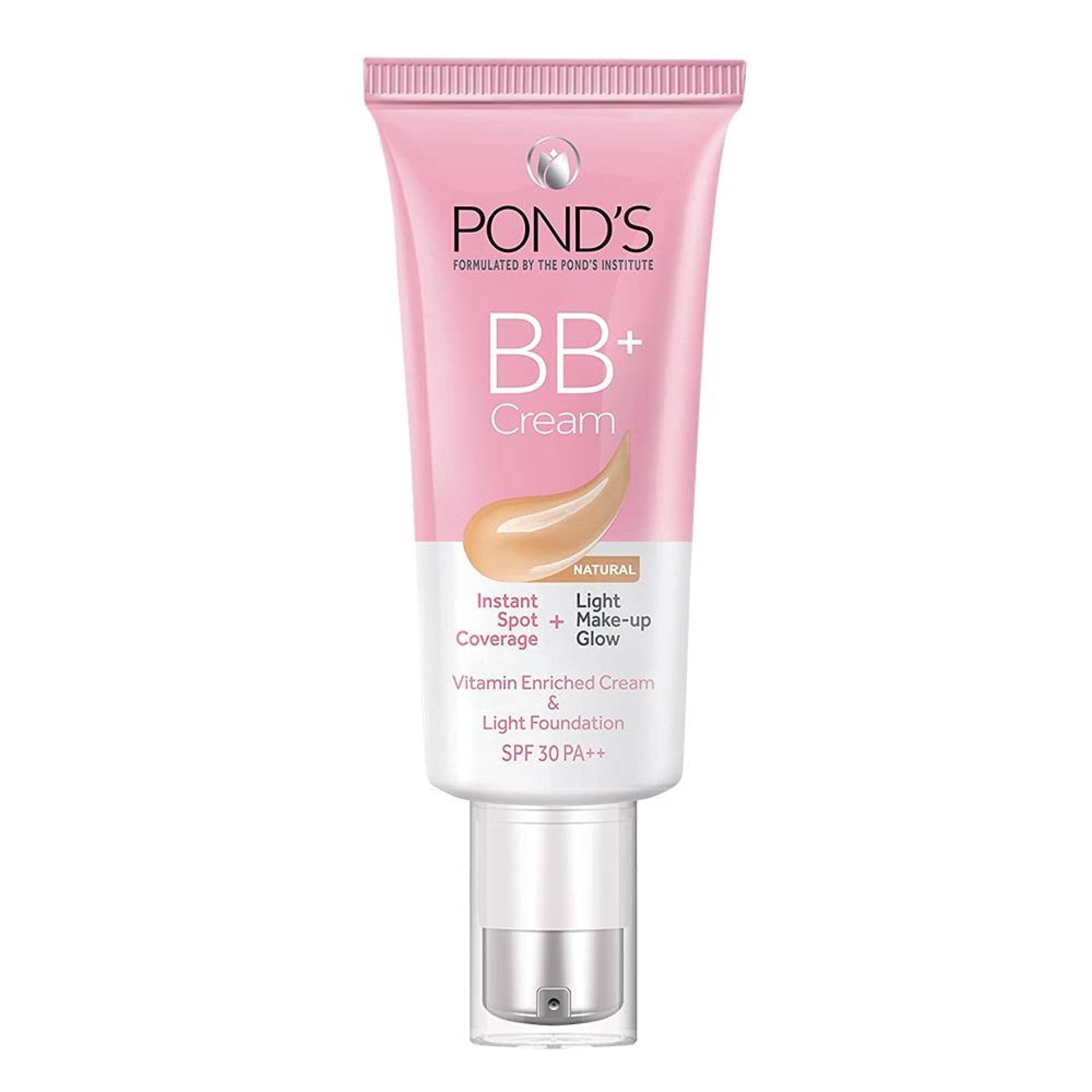 POND’S BB+ Cream, Instant Spot Coverage + Light Make-up Glow, Natural 30g POND’S BB+ Cream, Instant Spot Coverage + Light Make-up Glow, Natural 30g
