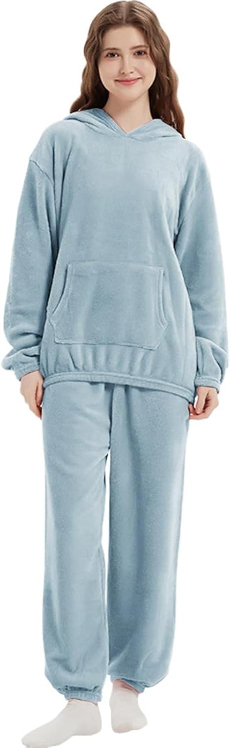 DISOLVE Women 2 Piece Outfits Lounge Hoodie Sweatsuit Sets Sweatshirt Fall Fashion Sweatpants with Pockets DISOLVE Women 2 Piece Outfits Lounge Hoodie Sweatsuit Sets Sweatshirt Fall Fashion Sweatpants with Pockets