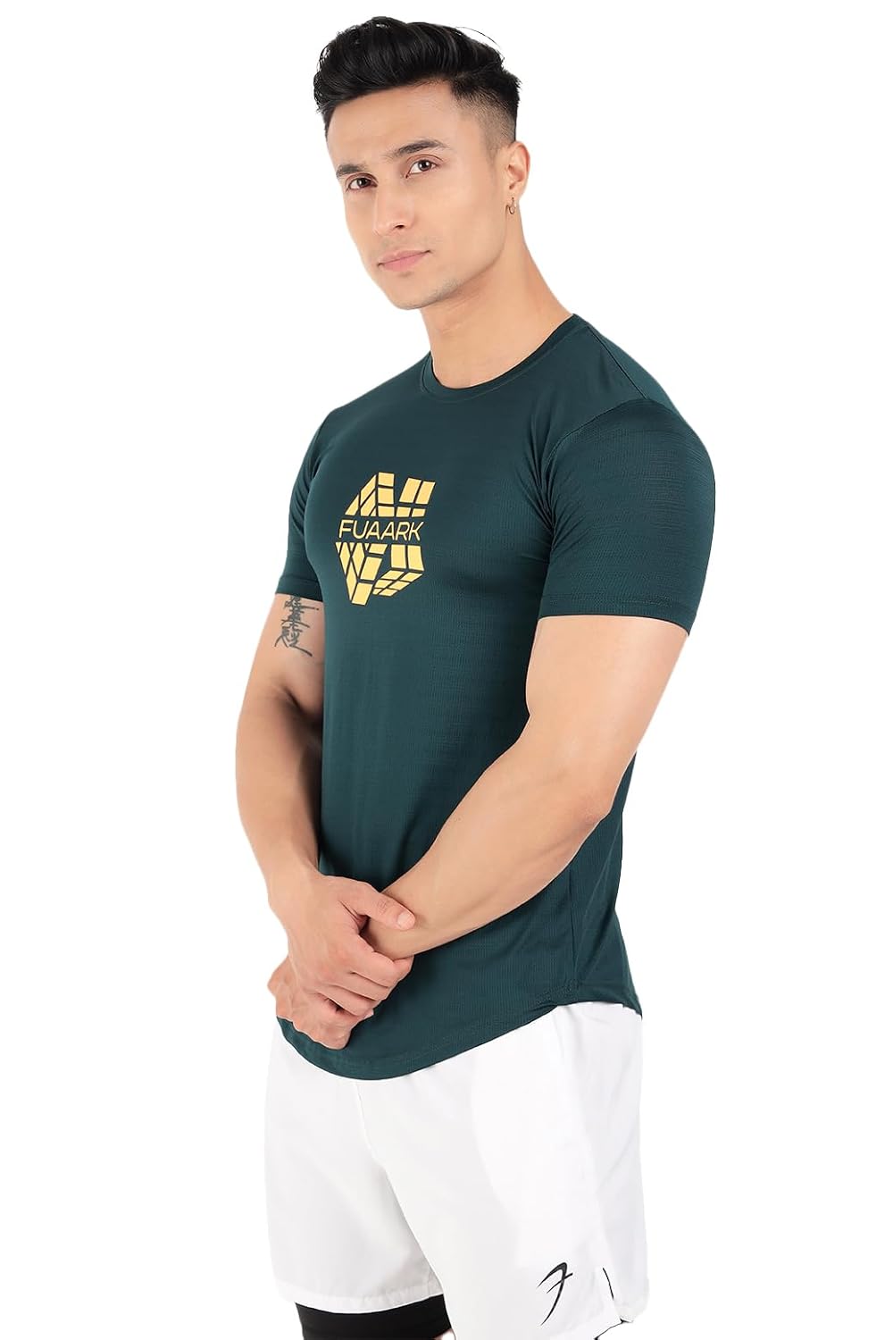 Men’s Round Neck Slim Fit Gym T-Shirt Men’s Round Neck Slim Fit Gym T-Shirt