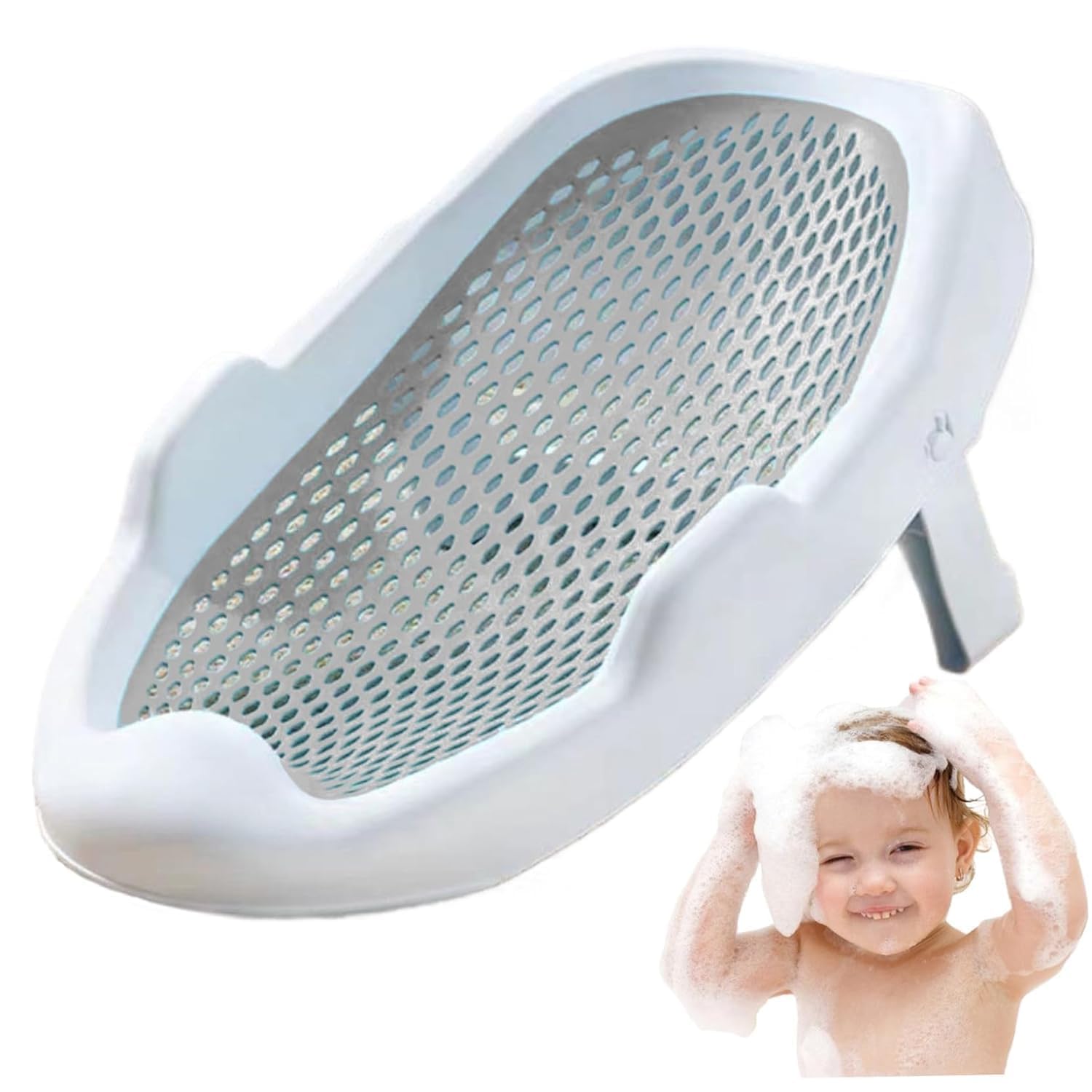 Istara Folding Baby Bath Tub/Sling Silicone New Born Bath Tub/Sling, Baby Bath Seat New Born Bath Tub/Sling Baby Bather Bath Support Anti-Slip Silicone Bathtub Seat for New Born to Infants (Grey) Istara Folding Baby Bath Tub/Sling Silicone New Born Bath Tub/Sling, Baby Bath Seat New Born Bath Tub/Sling Baby Bather Bath Support Anti-Slip Silicone Bathtub Seat for New Born to Infants (Grey)