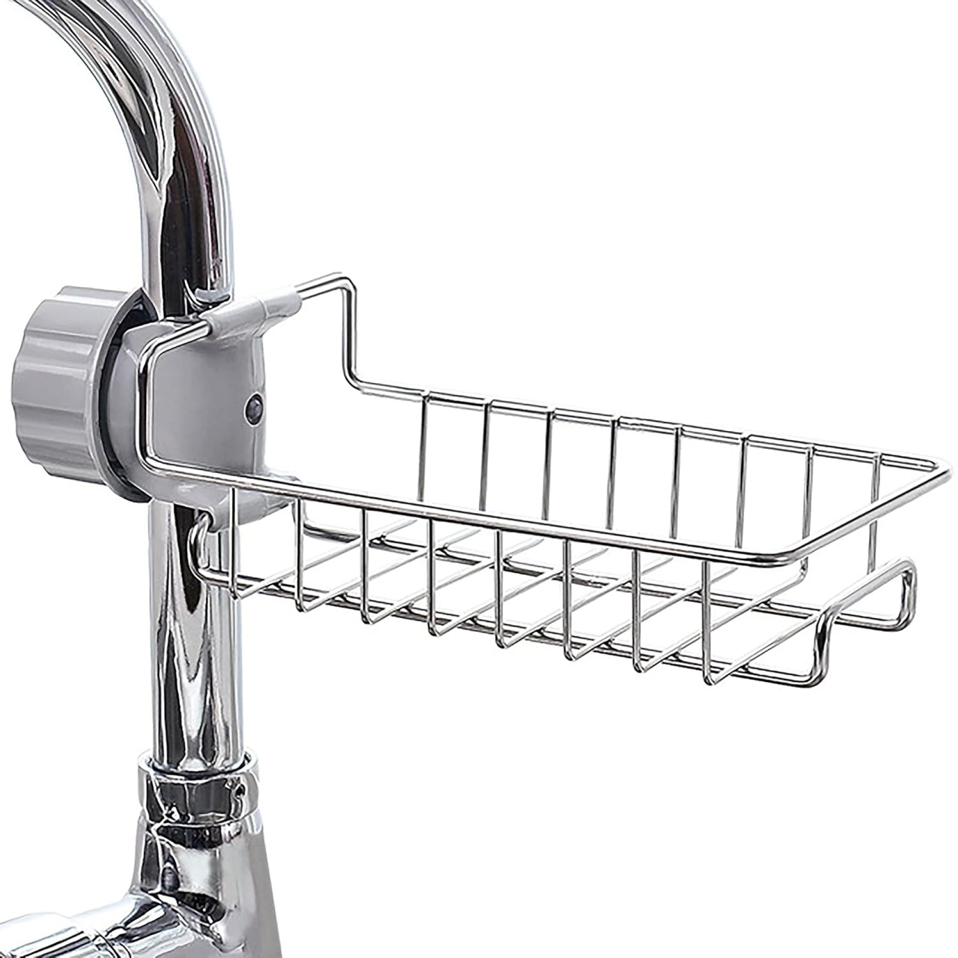 Homeistic Applience Kitchen Sink Organizer, Sink Caddy Organizer, Tap Hanger Organiser Clip Storage Rack Practical Home Kitchen Drain Rack with Towel Holder for Soap Homeistic Applience Kitchen Sink Organizer, Sink Caddy Organizer, Tap Hanger Organiser Clip Storage Rack Practical Home Kitchen Drain Rack with Towel Holder for Soap
