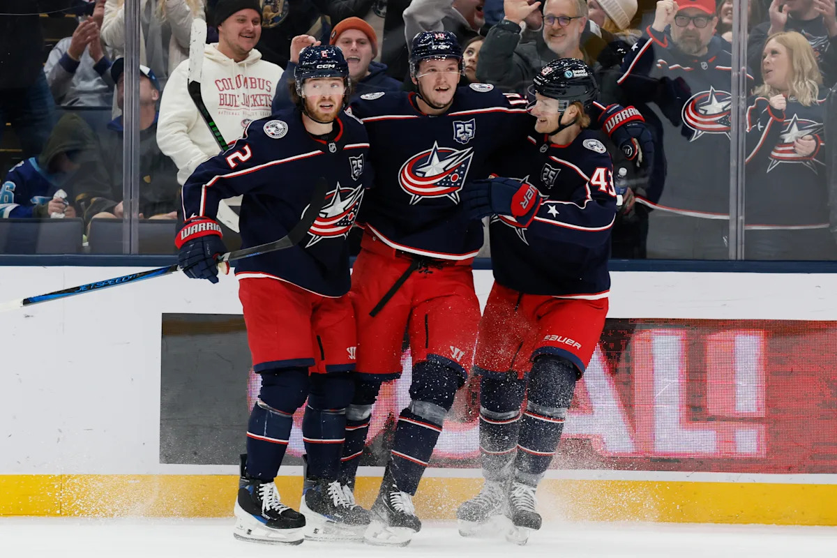 Johnson has aim and an help in Blue Jackets’ 5-3 win over Blues Johnson has aim and an help in Blue Jackets’ 5-3 win over Blues