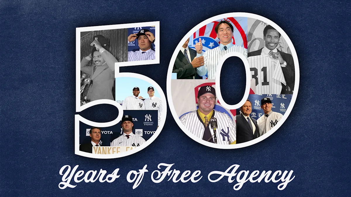 50 Most Notable Yankees Free Agent Signings in 50 Years 50 Most Notable Yankees Free Agent Signings in 50 Years