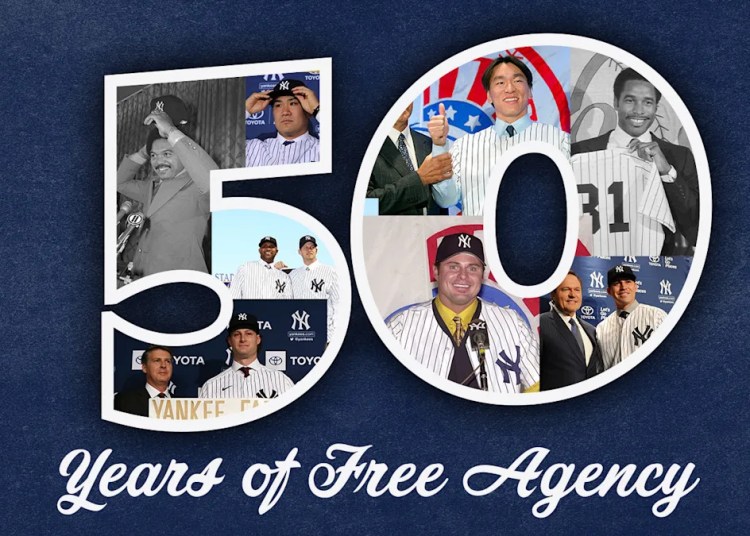 50 Most Notable Yankees Free Agent Signings in 50 Years 50 Most Notable Yankees Free Agent Signings in 50 Years