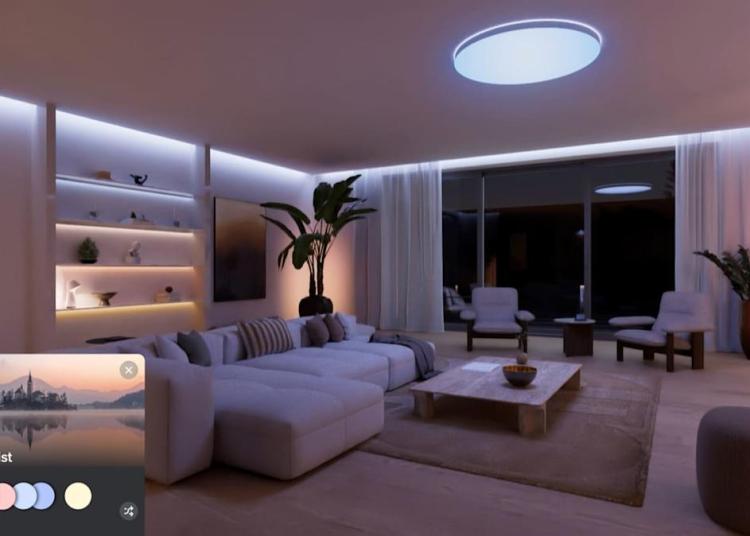 Philips Hue ‘SpatialAware’ function harmonizes all of the lights in a room Philips Hue ‘SpatialAware’ function harmonizes all of the lights in a room