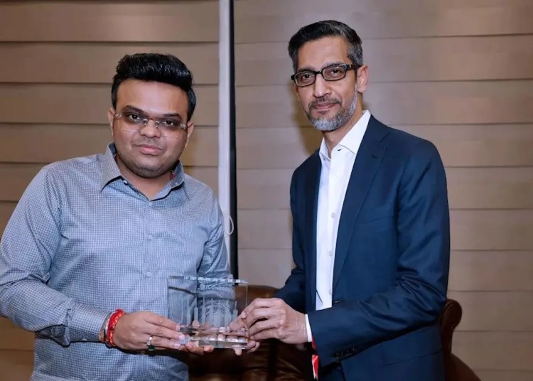 Jay Shah, Sundar Pichai attend India vs South Africa T20 World Cup Tremendous 8 conflict in Ahmedabad Jay Shah, Sundar Pichai attend India vs South Africa T20 World Cup Tremendous 8 conflict in Ahmedabad