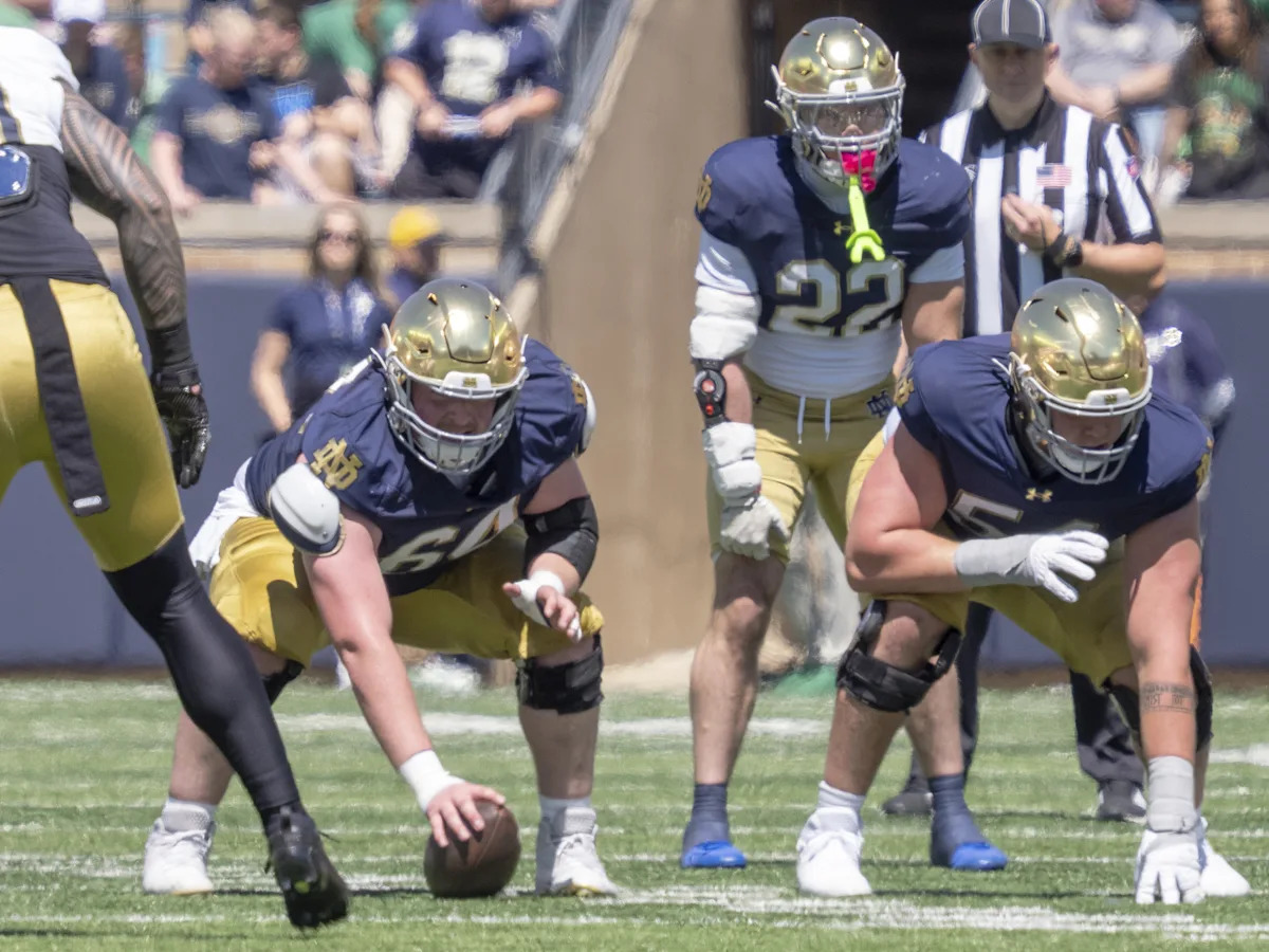 Let’s overanalyze Notre Dame’s Blue-Gold Sport Let’s overanalyze Notre Dame’s Blue-Gold Sport