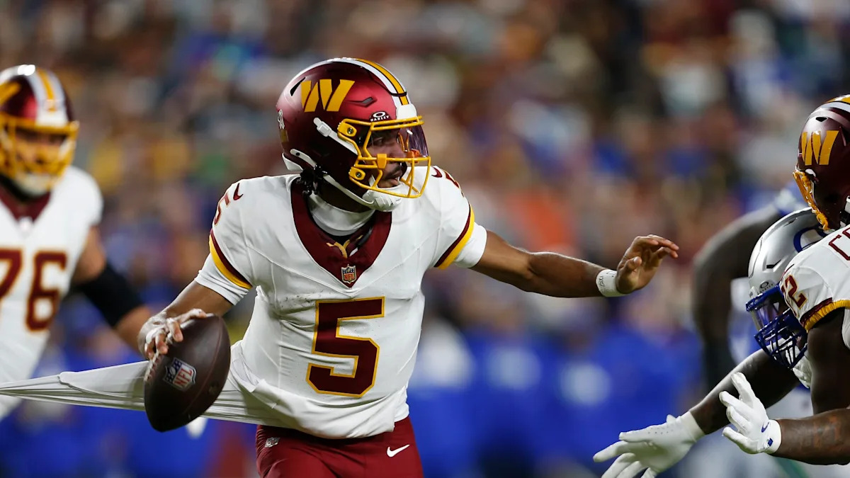 Report: Jayden Daniels to apply this week, unlikely to play towards Broncos Report: Jayden Daniels to apply this week, unlikely to play towards Broncos