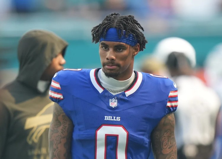 Payments bench WR Keon Coleman for 2nd straight recreation after he was late for assembly final week Payments bench WR Keon Coleman for 2nd straight recreation after he was late for assembly final week