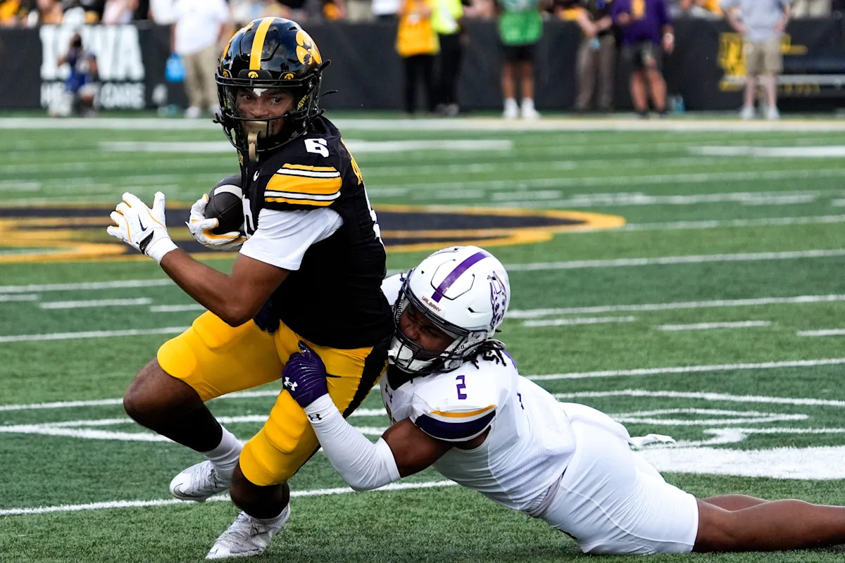Former Iowa soccer WR earns Eagles rookie mini-camp invite Former Iowa soccer WR earns Eagles rookie mini-camp invite