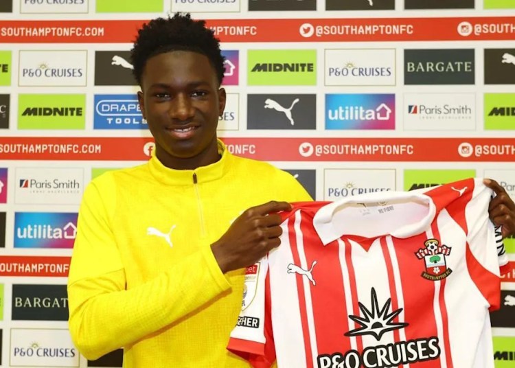 Southampton signal teenage midfielder Tounkara Southampton signal teenage midfielder Tounkara