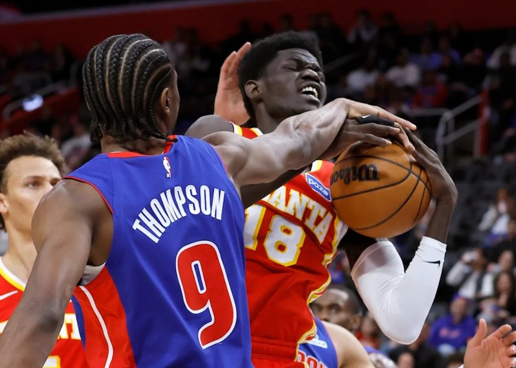 Pistons tie NBA file for scoring stability in 142-115 win over Hawks Pistons tie NBA file for scoring stability in 142-115 win over Hawks