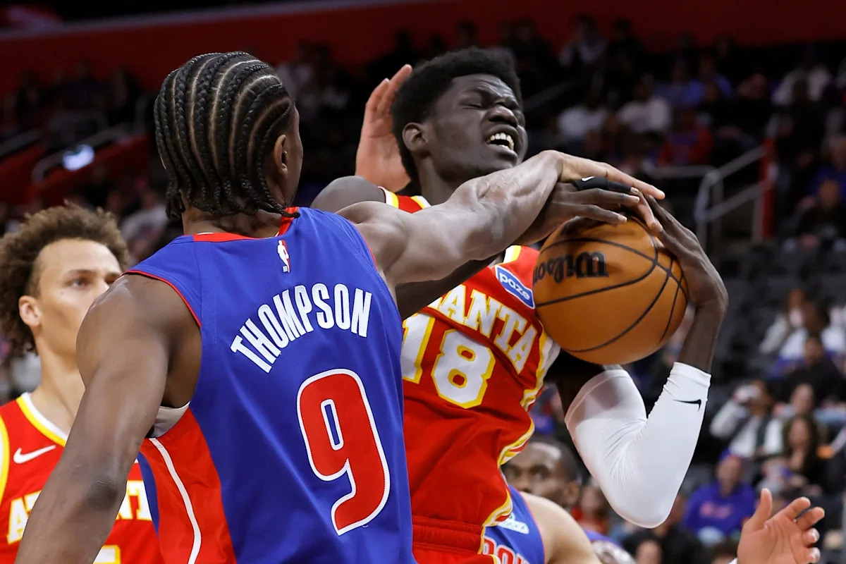 Pistons tie NBA file for scoring stability in 142-115 win over Hawks Pistons tie NBA file for scoring stability in 142-115 win over Hawks