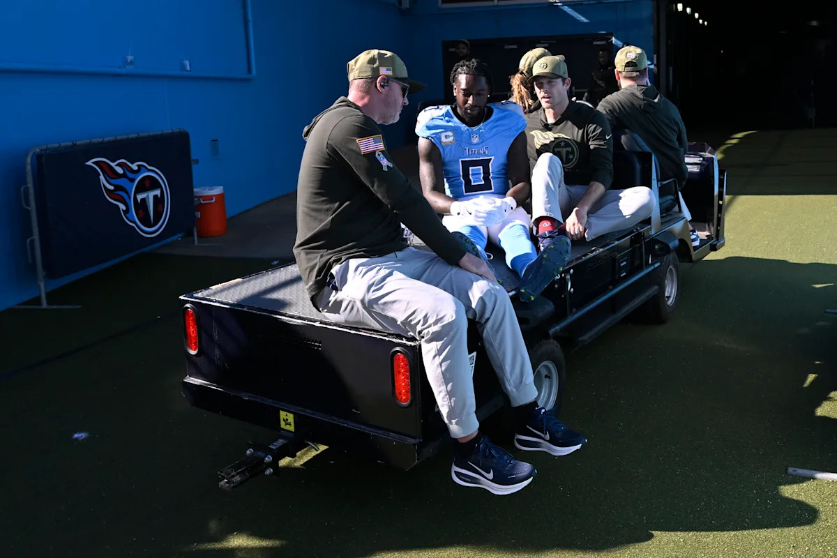 Tennessee Titans place Calvin Ridley on injured reserve with damaged leg Tennessee Titans place Calvin Ridley on injured reserve with damaged leg