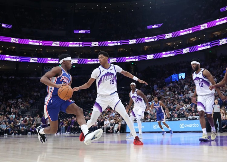 Sixers’ VJ Edgecombe offers like to Jazz rookie Ace Bailey after win Sixers’ VJ Edgecombe offers like to Jazz rookie Ace Bailey after win