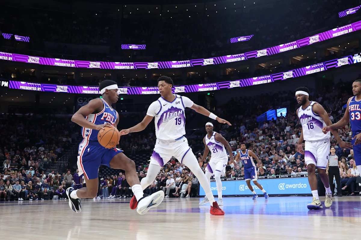 Sixers’ VJ Edgecombe offers like to Jazz rookie Ace Bailey after win Sixers’ VJ Edgecombe offers like to Jazz rookie Ace Bailey after win