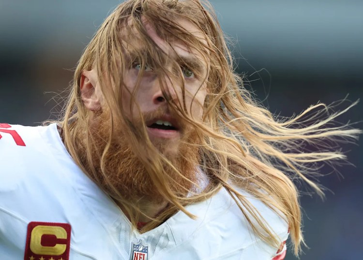 Watch: George Kittle steals NBA star’s beer, chugs it at WrestleMania Watch: George Kittle steals NBA star’s beer, chugs it at WrestleMania